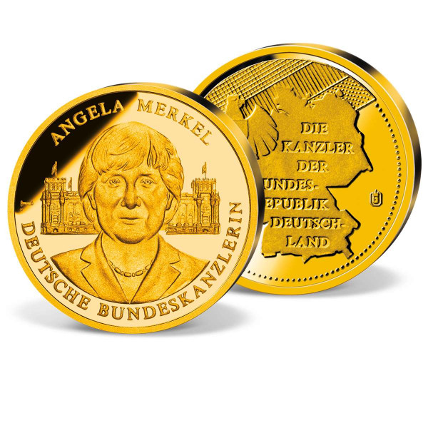 Goldprägung Bundeskanzlerin Angela Merkel DE_2179520_1