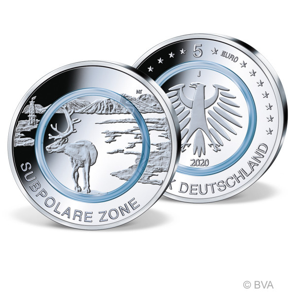 5 Euro-Gedenkmünze Deutschland "Subpolare Zone" 2020 DE_2704692_1