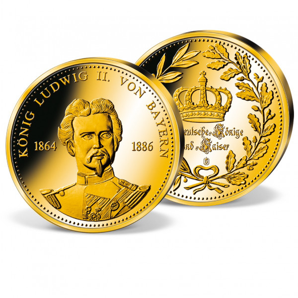 Goldprägung "Ludwig II. von Bayern" DE_2038223_1