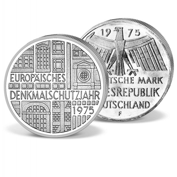 Gedenkmünze 5 DM Deutschland Europäisches Denkmalschutzjahr 1975 DE_2700204_1