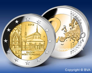 2 Euro Gedenkmünze "Baden-Württemberg" 2013